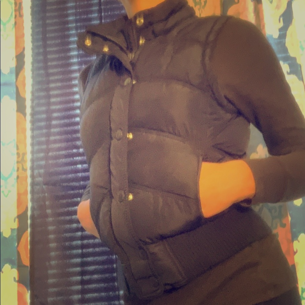AéRopostale chevron  QUILTED PUFFER VEST